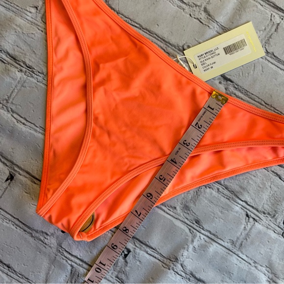 Ramy Brook ISLA BIKINI BOTTOM SIZE Large Brand New NWT $98 Neon Orange Swimwear - Picture 6 of 11